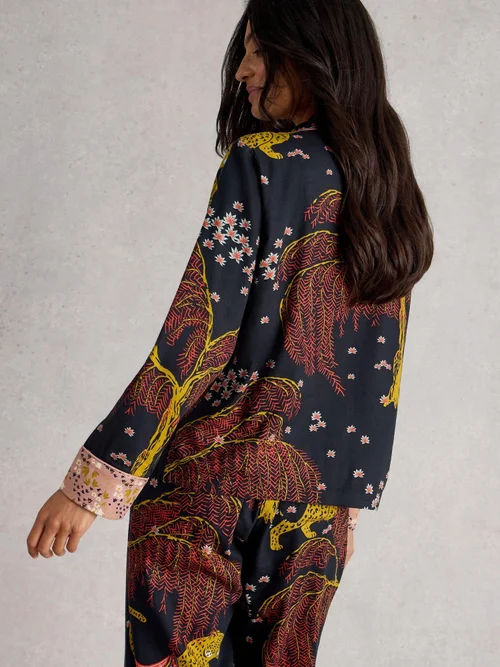 Chemise De Nuit Nina Organic - Blk Mlt - XXXL Image 4