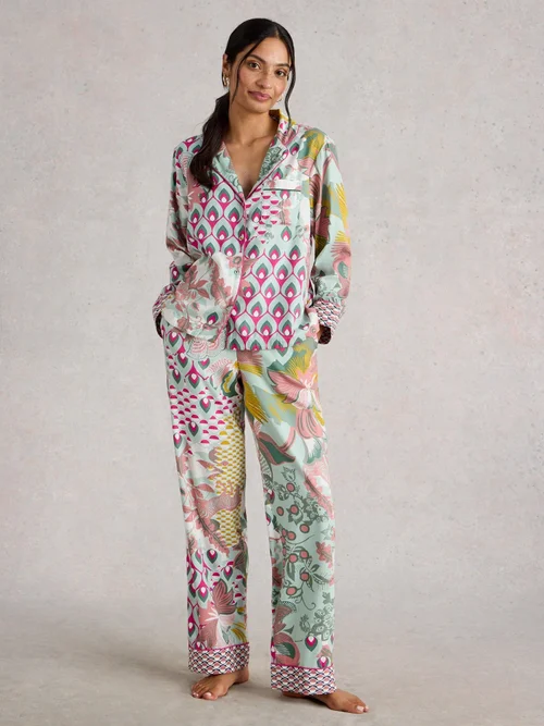 Chemise De Nuit Nina Organic - Green Mlt - XXXL Image 2