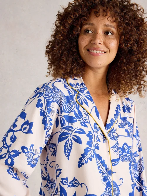 Chemise De Nuit Nina Organic - Pink Pr - XL Image 1