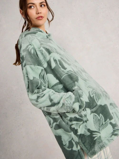 Sweat À Capuche Clover Snuggle - Green Mlt - XXL Image 3