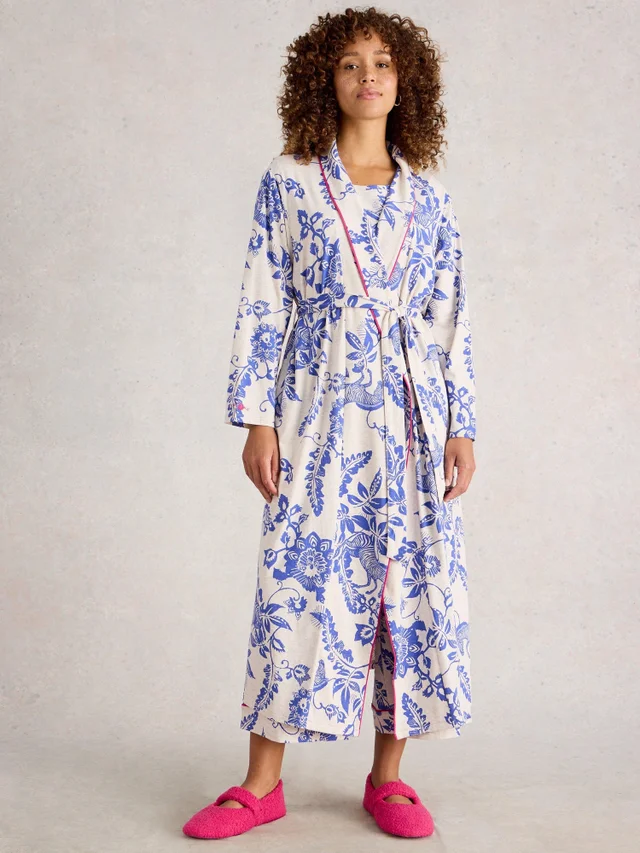 Robe De Chambre En Jersey Nina