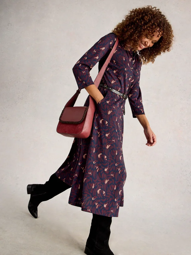 Robe Chemise En Jersey Rua