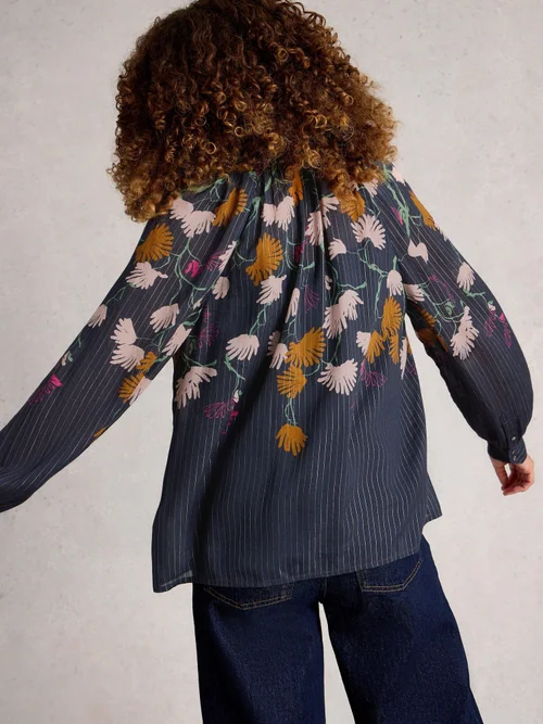 Haut Yuki  - Navy Multi - 46 Image 4