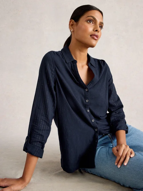 Chemise Annie Sparkle Mix - Dark Navy - 40 Image 1