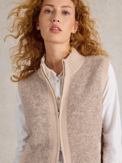 Gilet Boucle - Lgt Nat - 46 Image 3