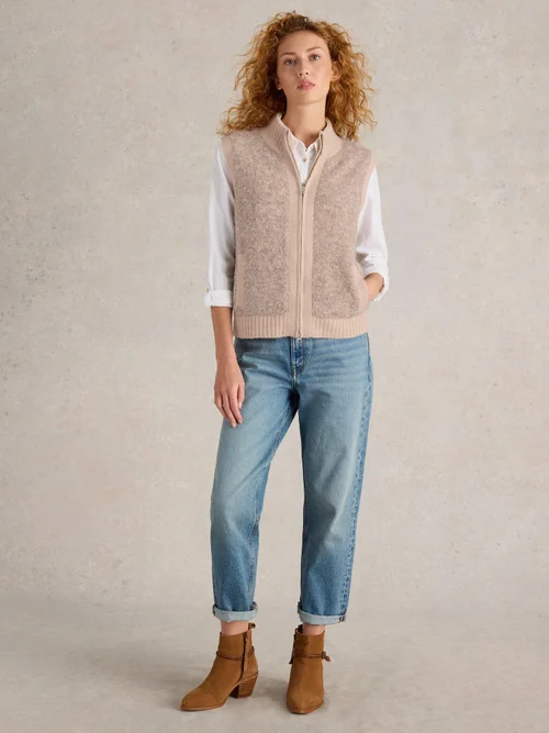 Gilet Boucle - Lgt Nat - 46 Image 2