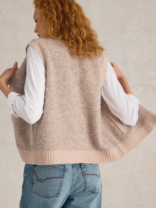 Gilet Boucle - Lgt Nat - 46 Image 4