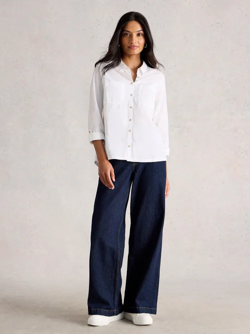 Chemise Sophie En Popeline De Coton - Nat White - 46 Image 2