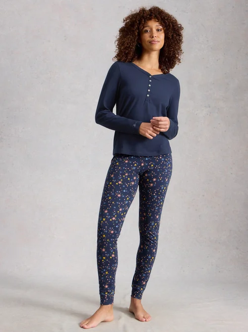 Haut De Pyjama Penny Henley - Dark Navy - XXXL Image 2