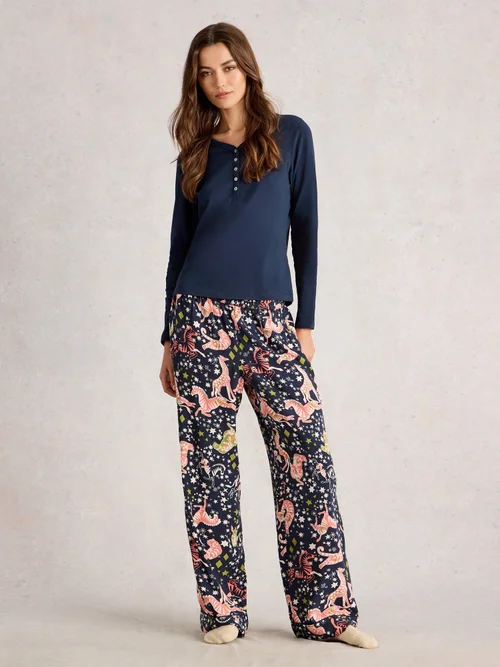 Haut De Pyjama Penny Henley - Dark Navy - XXXL Image 2