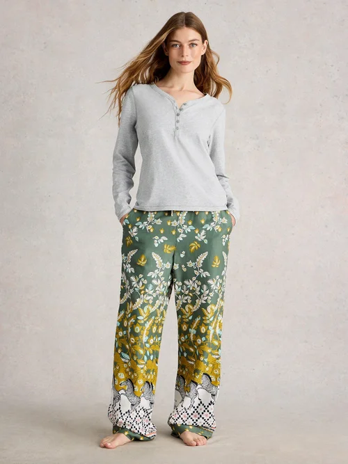 Haut De Pyjama Penny Henley - Grey Marl - XXXL Image 2