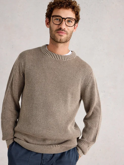 Col Rond Plaqué - Nat Mlt - XXL Image 3