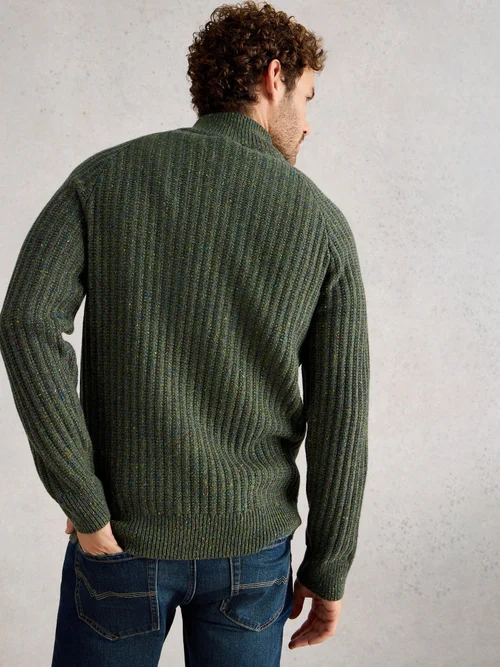 Pull À Col Cheminée Épais - Dk Green - XXXL Image 4