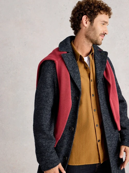 Manteau Epsom À Chevrons - Dark Navy - XXL Image 3