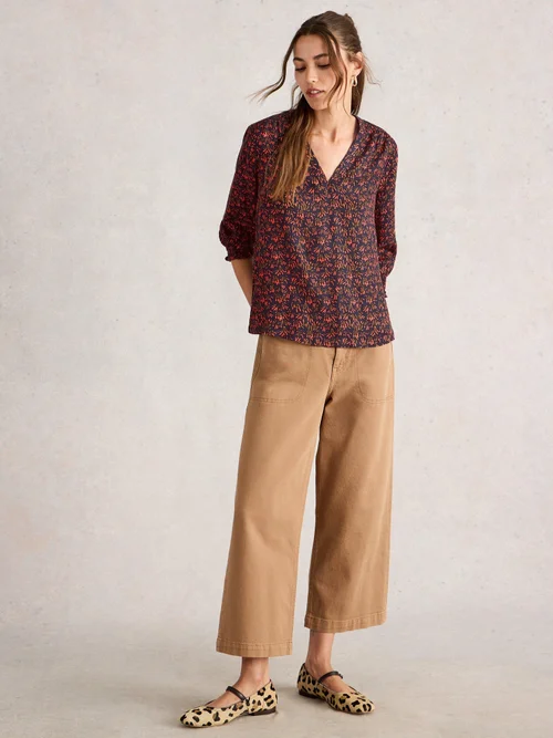 Top Elisa - Navy Multi - 52 Image 2