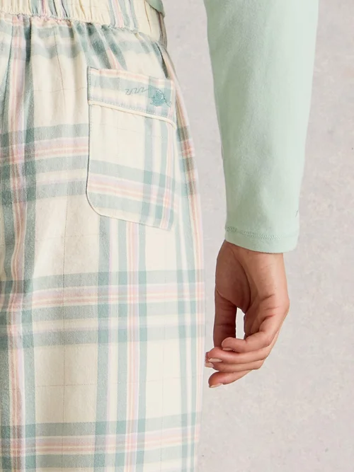 Pyjama À Carreaux Nina - Ivory Mlt - XL/R Image 3