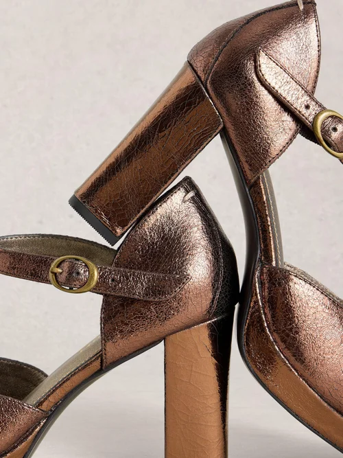 Chaussures À Plateforme Priscilla - Mixed Met - 41 Image 3