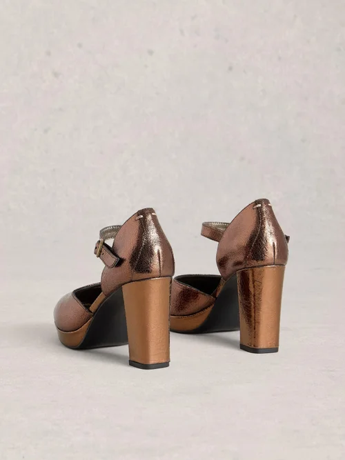 Chaussures À Plateforme Priscilla - Mixed Met - 41 Image 4