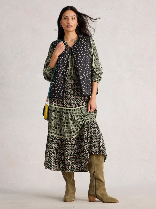 Jupe imprimée mixte Mabel