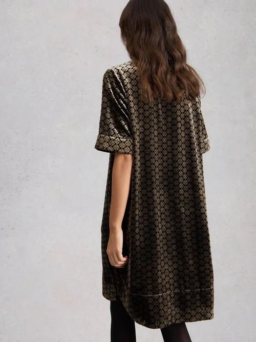 Robe en velours June - Nat Mlt - 52/R Image 4