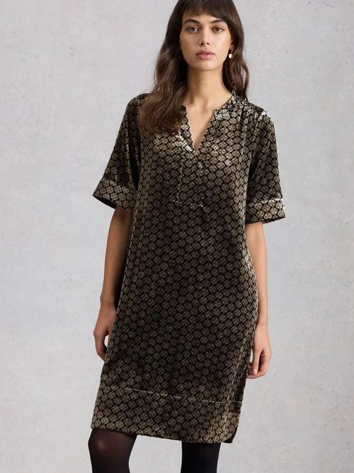 Robe en velours June - Nat Mlt - 52/R Image 3