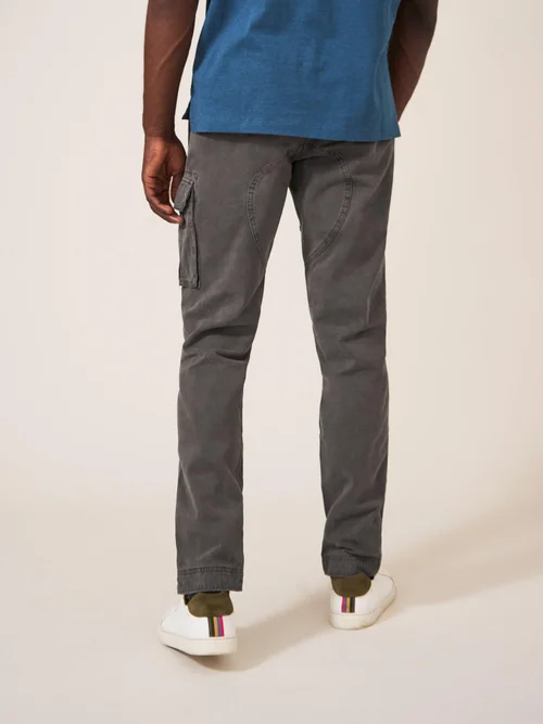 Pantalon cargo en coton biologique Kegworth - Pure Blk - 40/R Image 4
