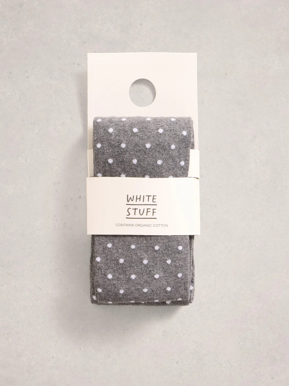 Collants à pois scintillants - Mid Grey - S Image 1