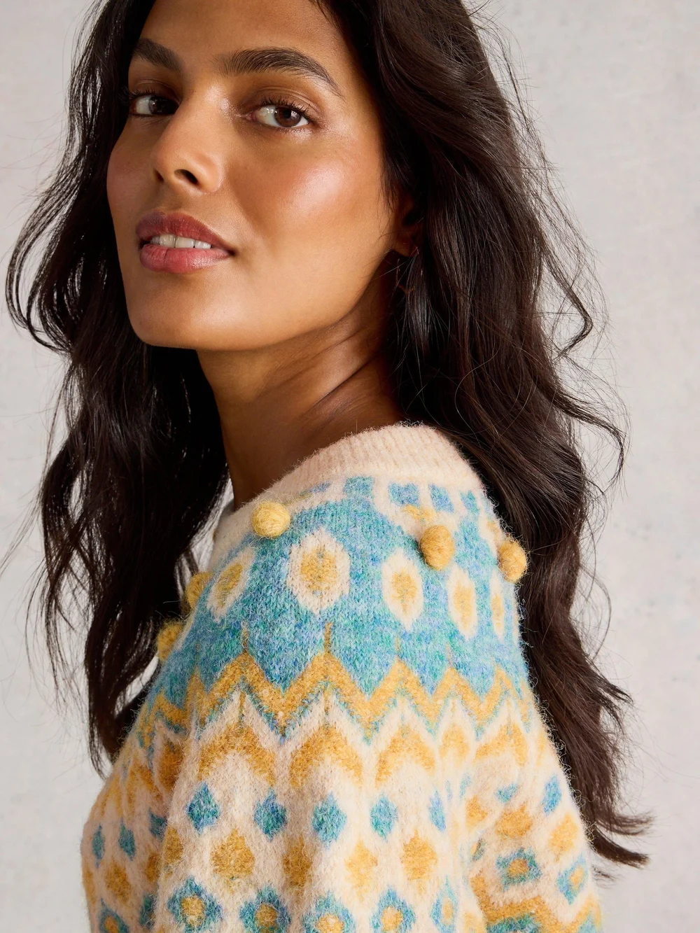 PULL FAIRISLE IZZY - Ivory Mlt - 52 Image 1