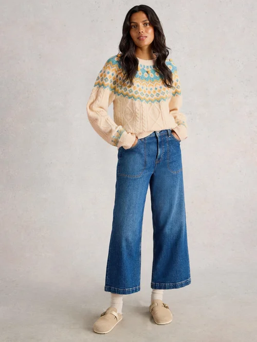 PULL FAIRISLE IZZY - Ivory Mlt - 52 Image 2