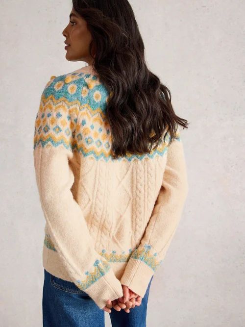 PULL FAIRISLE IZZY - Ivory Mlt - 52 Image 4