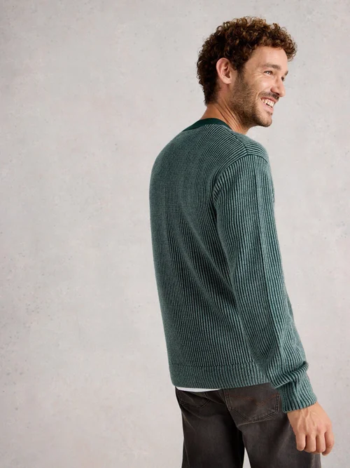 Cardigan plaqué - Blue Mlt - XXL Image 4