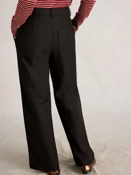 Pantalon large Belle - Pure Blk - 34/R Image 4