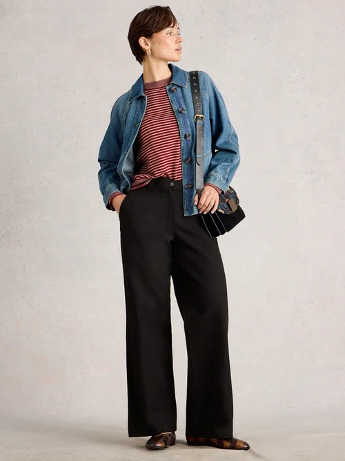 Pantalon large Belle - Pure Blk - 48/R Image 2