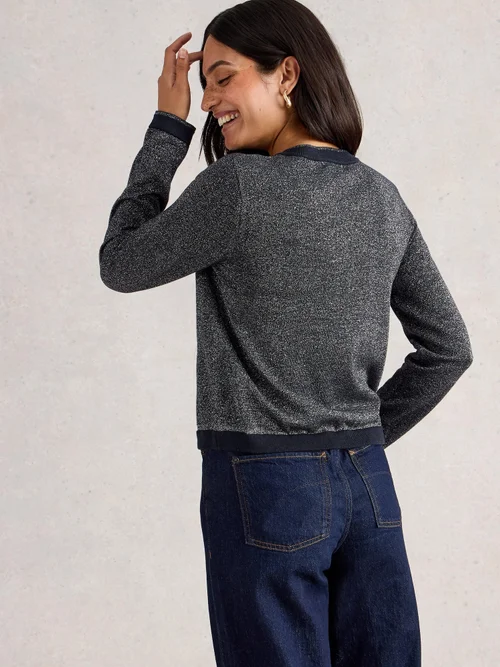 Charlotte Sparkle Cardi - Dark Navy - 52 Image 4