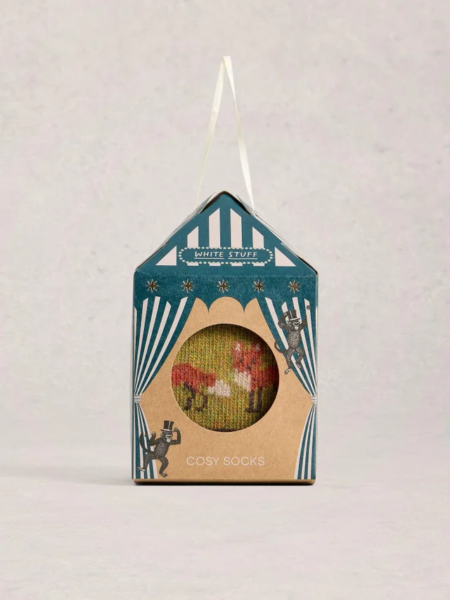 Chaussettes confortables pour homme en boîte