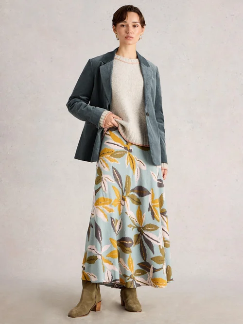 Blazer en velours côtelé Evelyn - Dk Green - 52 Image 2