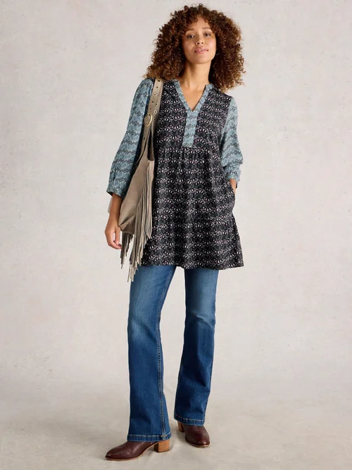 TUNIQUE MARTA - Blue Pr - 50 Image 2