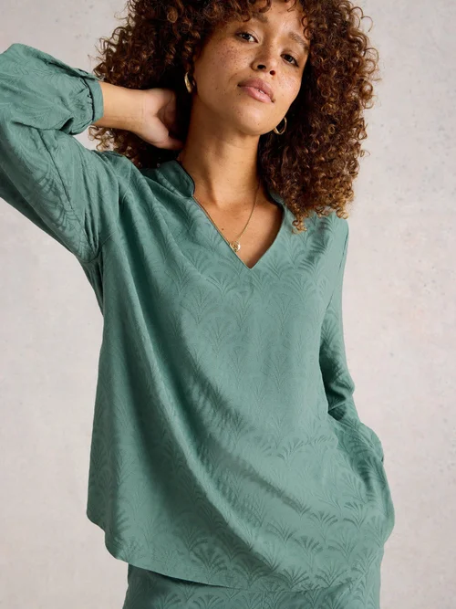 HAUT CELIA - Dk Green - S Image 1