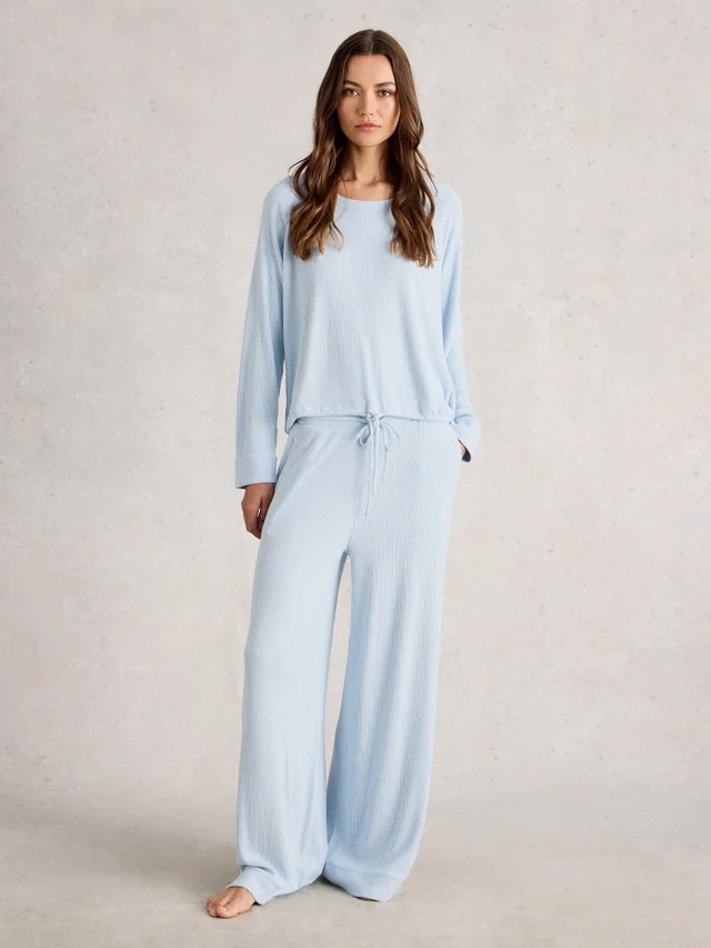 HAUT EN JERSEY CÔTELÉ CONFORTABLE