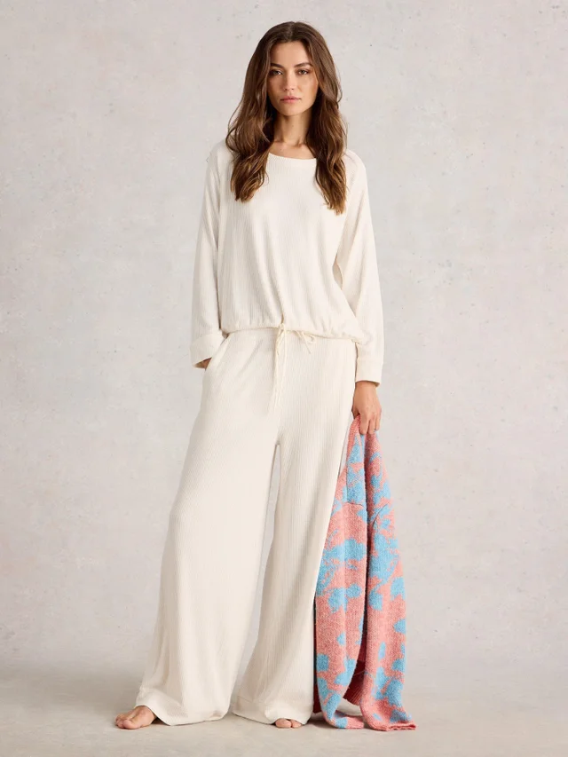 HAUT EN JERSEY CÔTELÉ CONFORTABLE