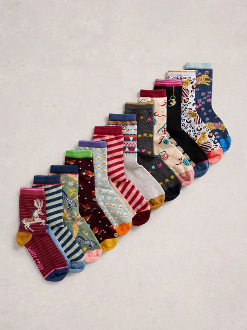 12 jours de chaussettes pour femmes Image 4