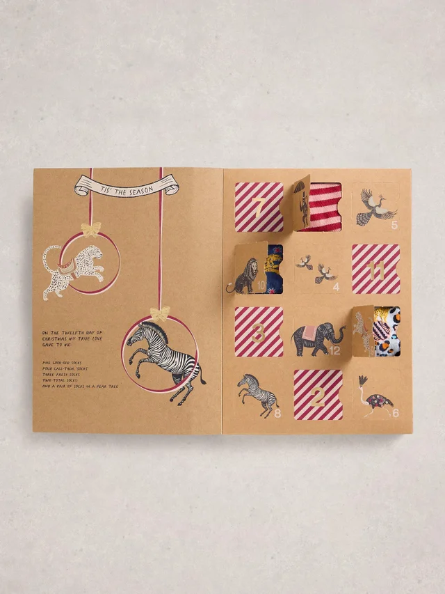 12 jours de chaussettes pour femmes