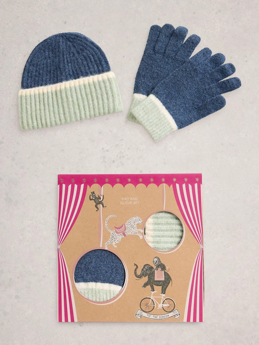 Coffret cadeau chapeau et gants Image 1