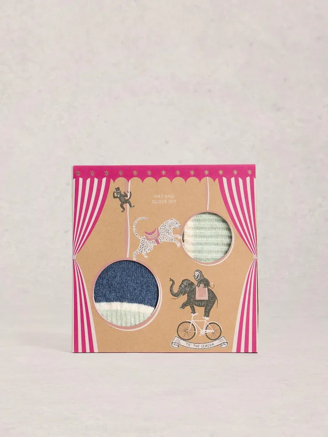 Coffret cadeau chapeau et gants