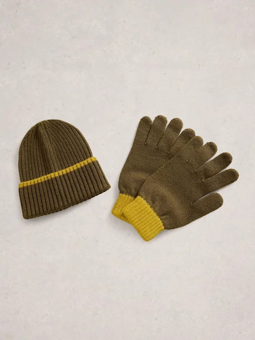 Ensemble chapeau et gants pour homme Image 3