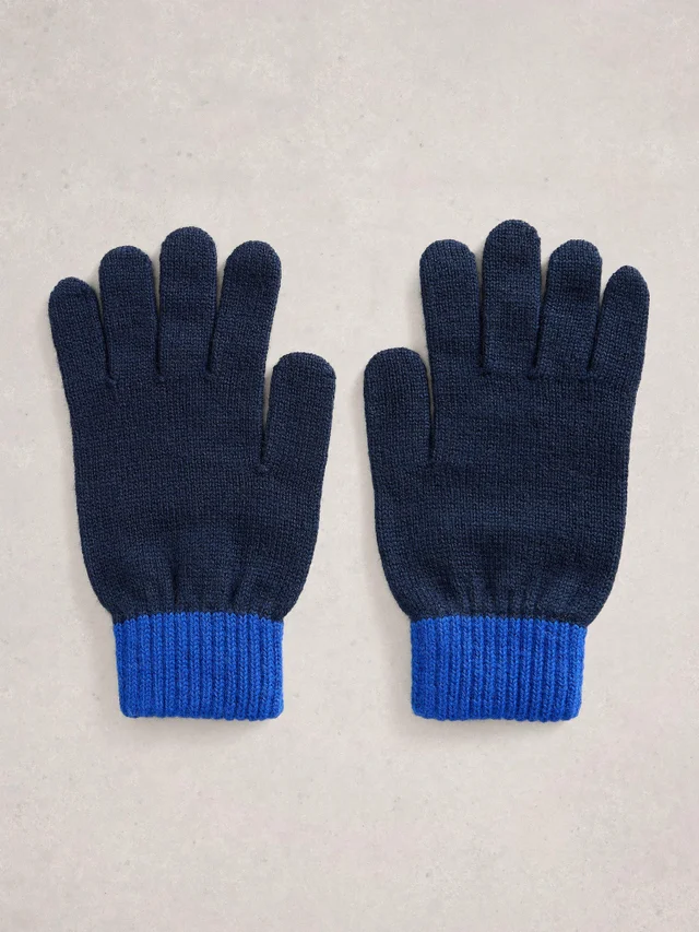 Ensemble chapeau et gants pour homme
