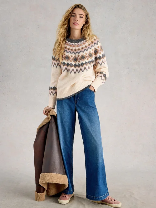 Pull Arctic Fairisle - Nat Mlt - 44 Image 2