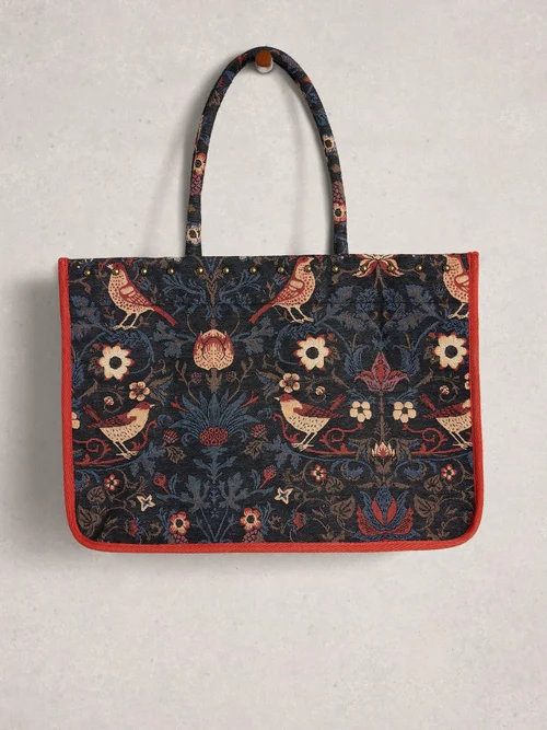 Sac fourre-tout floral en jacquard Jasmine Image 2
