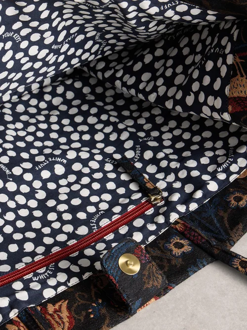 Sac fourre-tout floral en jacquard Jasmine Image 3