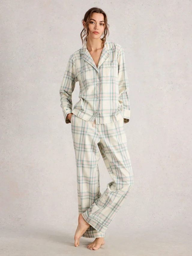 Chemise De Pijama À Carreaux Nina